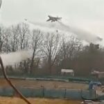 aereo ucraino in attacco